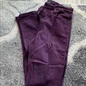 Maroon Joe’s Jeans